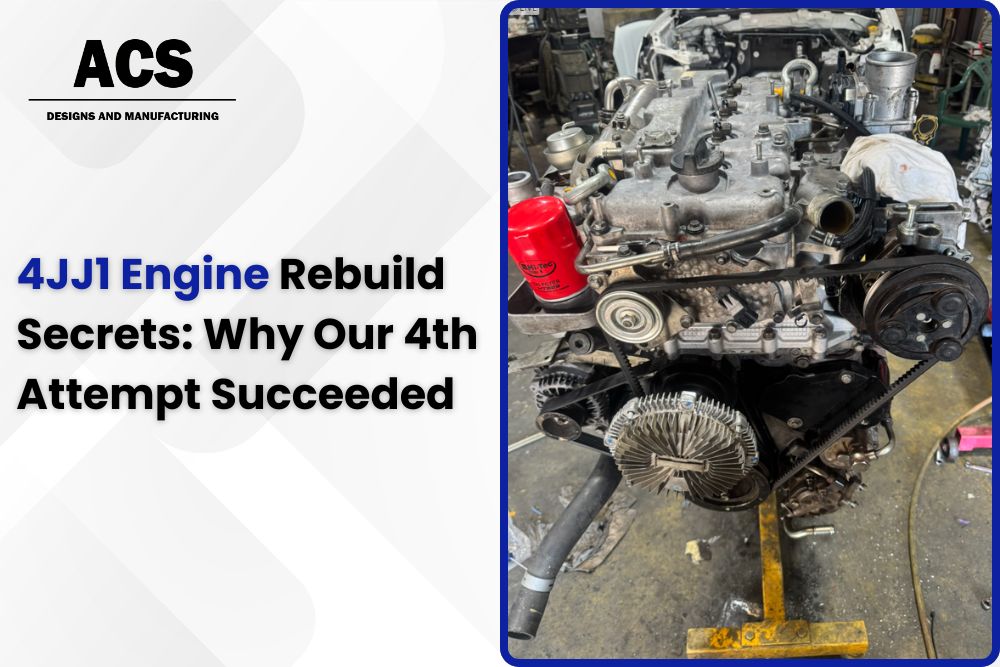 Rebuild the 4JJ1 Engine
