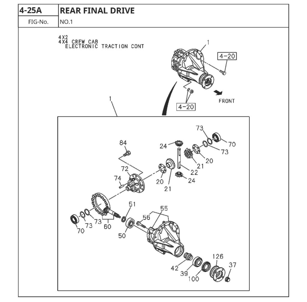 Rebuild the 4JJ1 Engine