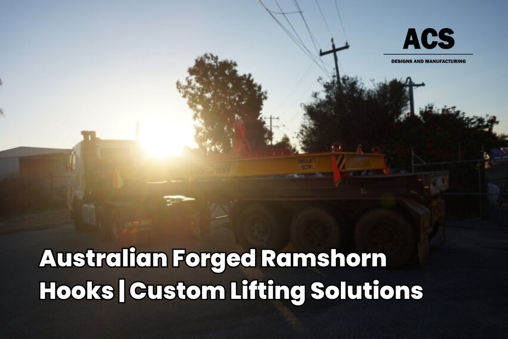 Custom ACS Ramshorn hook assembly for mining operations